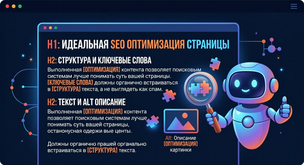 Грамотное использование ключевых слов Грамотное использование ключевых слов